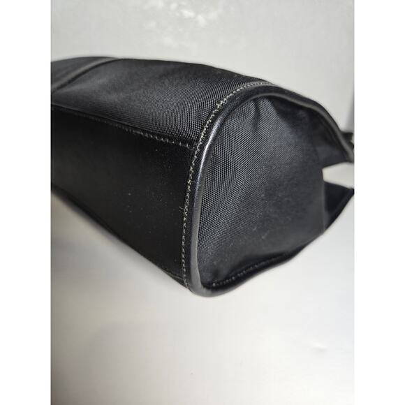 GUCCI Jackie Bardot Shoulder Bag Black Canvas Piston Lock VINTAGE - Picture 11 of 15